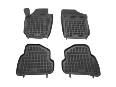 Λαστιχένια πατάκια Rezaw-Plast για VW Polo (2009-2017) - τύπου σκαφάκια - 4τμχ.