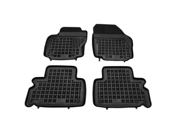 Λαστιχένια πατάκια Rezaw-Plast για FORD Galaxy II (2006-2015) / S-Max I (2006-2015) - τύπου σκαφάκι - 4τμχ.