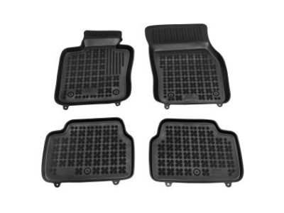 Λαστιχένια πατάκια Rezaw-Plast για Mini Cooper S (2014+) - 5 πορτο - τύπου σκαφάκι - 4τμχ.