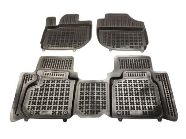 Λαστιχένια πατάκια Rezaw-Plast για HONDA HR-V II (2015-2021) - τύπου σκαφάκι - 3τμχ.
