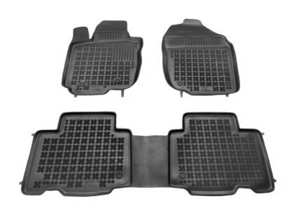 Λαστιχένια πατάκια Rezaw-Plast για Toyota RAV4 III (2006-2012) - for American version - τύπου σκαφάκι - 3τμχ.