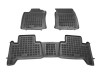 Λαστιχένια πατάκια Rezaw-Plast για Toyota Land Cruiser J120 (2002+) / J150 (2009+) -τύπου σκαφάκι - 3τμχ.