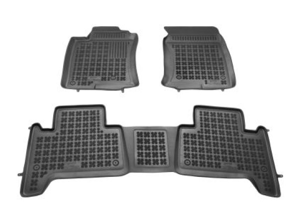 Λαστιχένια πατάκια Rezaw-Plast για Toyota Land Cruiser J120 (2002+) / J150 (2009+) -τύπου σκαφάκι - 3τμχ. Λαστιχένια πατάκια Rezaw-Plast για Toyota Land Cruiser J120 (2002+) / J150 (2009+) -τύπου σκαφάκι - 3τμχ.
