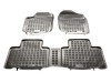 Λαστιχένια πατάκια Rezaw-Plast για Toyota Rav4 (2013+) - τύπου σκαφάκι - 3τμχ.