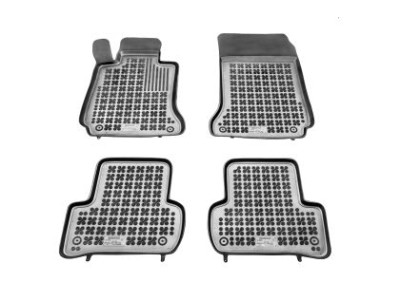 Λαστιχένια πατάκια Rezaw-Plast για Mercedes W204 (2007-2014) - τύπου σκαφάκι - 4τμχ.