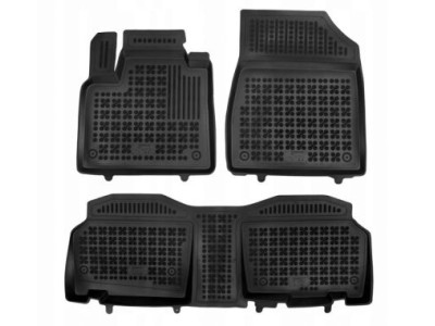 Λαστιχένια πατάκια Rezaw-Plast για Mercedes Citan W420 (2022+) / Nissan Townstar (2022+) / Renault Kangoo (2021+) τύπου σκαφάκι - 3τμχ.