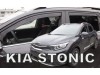 Ανεμοθραύστες Heko για KIA STONIC (2017+) 5 πορτο - 4 τμχ. εμπρός και πίσω