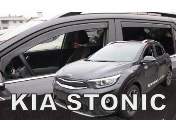 Ανεμοθραύστες Heko για KIA STONIC (2017+) 5 πορτο - 4 τμχ. εμπρός και πίσω