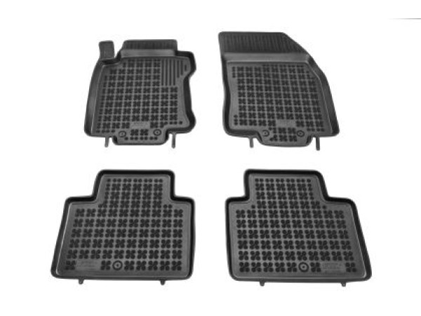 Λαστιχένια πατάκια Rezaw-Plast για Nissan X-Trail (2013-2021) / Renault Koleos (2016+) - τύπου σκαφάκι - 4τμχ.