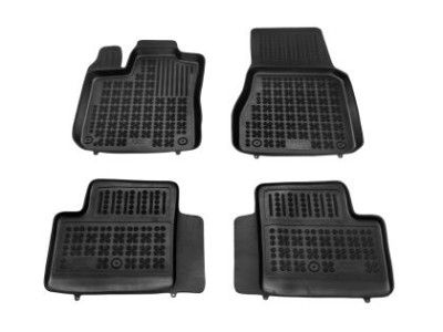 Λαστιχένια πατάκια Rezaw-Plast για Renault Twingo III (2014+) - 5-door - τύπου σκαφάκι - 4τμχ.