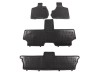 Λαστιχένια πατάκια Rezaw-Plast για CHRYSLER Voyager IV (2001-2007) - 7-seater version - τύπου σκαφάκι - 4τμχ.