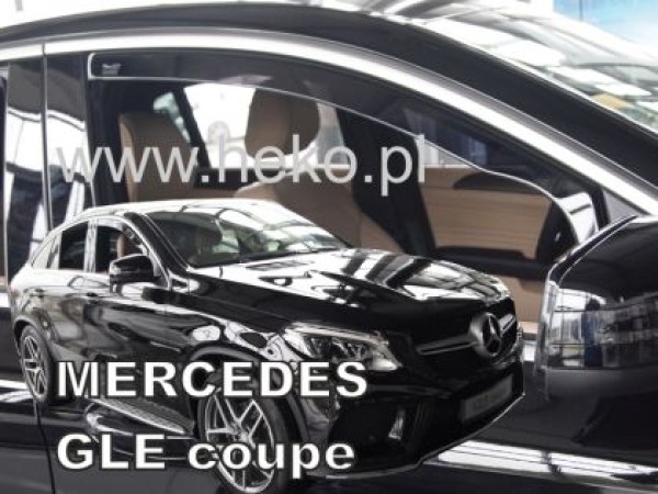Ανεμοθραύστες Heko για Mercedes GLE coupe C292 (2016+) 5 πορτο - 2 τμχ. εμπρός