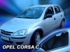 Ανεμοθραύστες Heko για Opel Corsa C (2000-2006) 3 πορτο