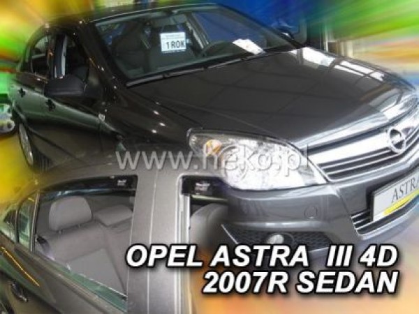 Ανεμοθραύστες Heko για Opel Astra H (2004-2012) sedan - 4 τμχ. εμπρός και πίσω
