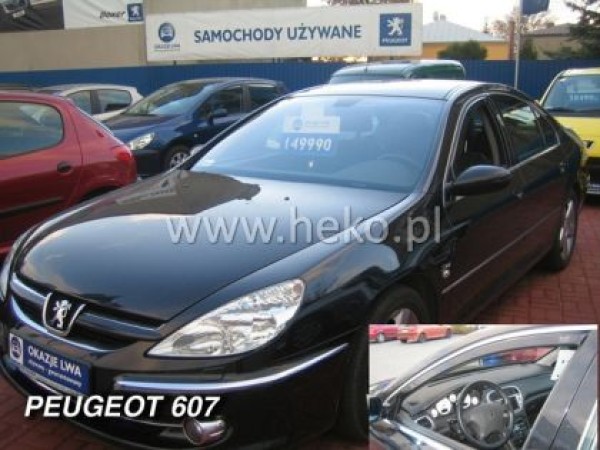 Ανεμοθραύστες Heko για Peugeot 607 sedan - 2 τμχ. εμπρός