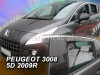 Ανεμοθραύστες Heko για Peugeot 3008 (2009-2016) 4 τμχ. εμπρός και πίσω