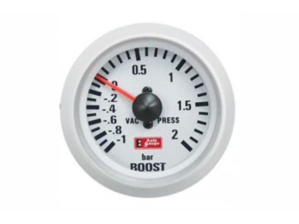 Όργανο μέτρησης τούρμπο - Boost Meter -VDO λευκό