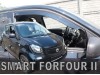 Ανεμοθραύστες Heko για Smart Forfour II 5D (2014+) - 2 τμχ. εμπρός