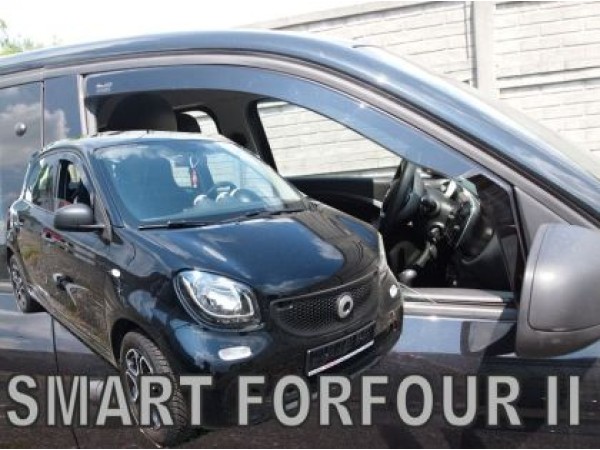 Ανεμοθραύστες Heko για Smart Forfour II 5D (2014+) - 2 τμχ. εμπρός