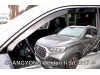 Ανεμοθραύστες Heko για Ssangyong Rexton (2017+) 5πορτο - 2τμχ. εμπρός
