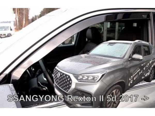 Ανεμοθραύστες Heko για Ssangyong Rexton (2017+) 5πορτο - 2τμχ. εμπρός