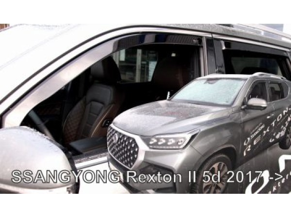 Ανεμοθραύστες Heko για Ssangyong Rexton (2017+) 5πορτο - 4τμχ. Εμπρός και πίσω