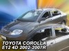 Ανεμοθραύστες Heko για Toyota Corolla (2002-2007) combi - 4 τμχ εμπρός και πίσω