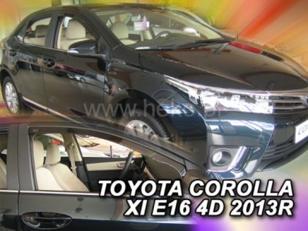 Ανεμοθραύστες Heko για Toyota Corolla (2013+) sedan - 2 τμχ εμπρός
