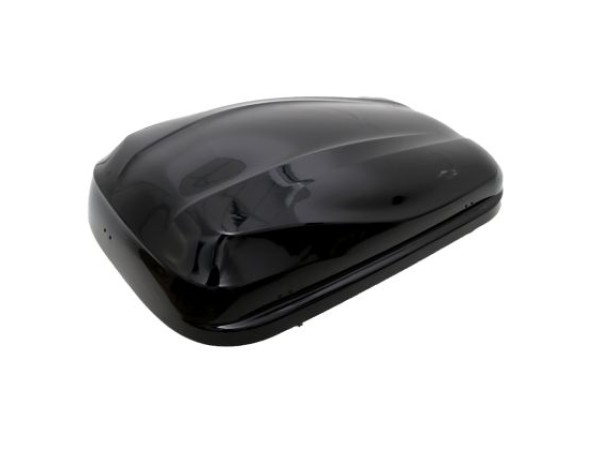 Μπαγκαζιέρα οροφής Junior Altro 140x90x38cm με μονό άνοιγμα με κλειδί, 370 λίτρα - μαύρη γυαλιστερή