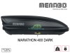 Μπαγκαζιέρα οροφής Menabo Marathon 400 Dark, Max 50kg, 1640x360x790mm