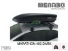 Μπαγκαζιέρα οροφής Menabo Marathon 400 Dark, Max 50kg, 1640x360x790mm