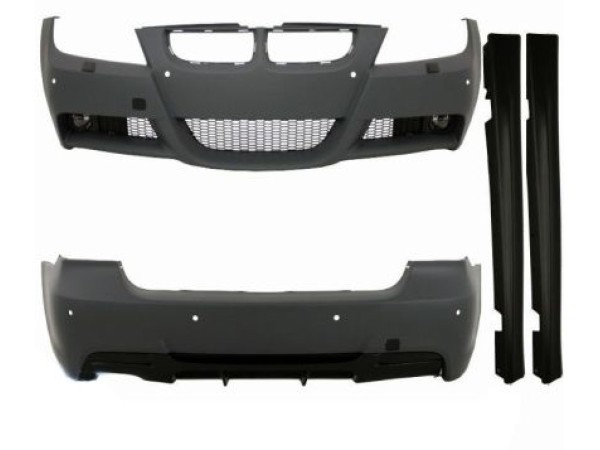 Προφυλακτήρας εμπρός για BMW E90 sedan και combi (2005-2008) - M pack χωρίς ανοίγματα για parktonic