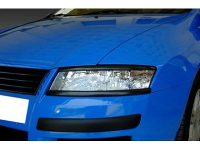 Φρυδάκια φαναριών για Fiat Stilo - μαύρα