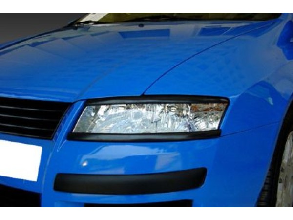 Φρυδάκια φαναριών για Fiat Stilo - μαύρα