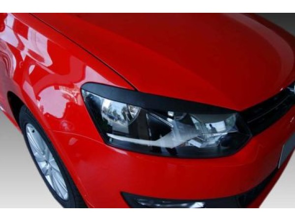 Φρυδάκια φαναριών για VW Polo (2009-2015) - μαύρο