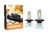 Led λάμπες Η4 για μεσαία ή μεγάλα φώτα 36 000 lumen , 90 Watt - CANBUS 6000K - 2τμχ. - Megabright