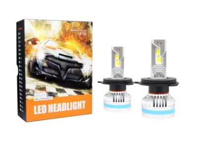 Led λάμπες Η4 για μεσαία ή μεγάλα φώτα 36 000 lumen , 90 Watt - CANBUS 6000K - 2τμχ. - Megabright