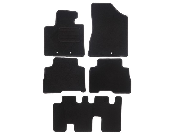 Πατάκια μοκέτα για Kia Sorento II 2013-2015 - Texer Basic - 5τμχ.
