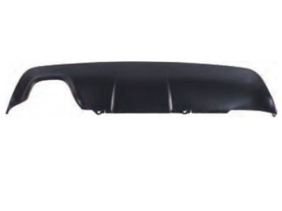 Diffuser για πίσω προφυλακτήρα M pack BMW E60 sedan / combi (2003-2010) - μονό - Taiwan