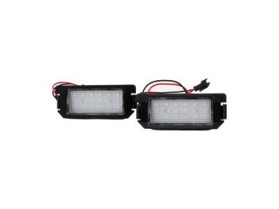 Πλαφονιέρα πίσω πινακίδας για Hyundai I10 (2013+) / I20 (2008+), 97x37 mm - 2 τμχ.