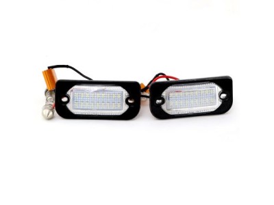 Πλαφονιέρα πίσω πινακίδας για Mercedes W208 / W209 CLK, 61x28 mm - 2 τμχ.