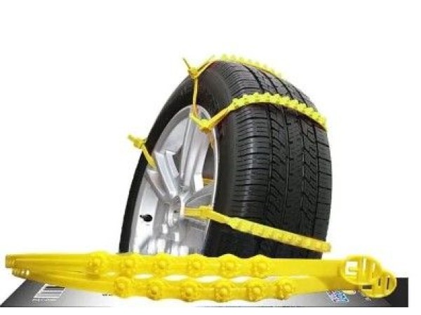 Πλαστικές αλυσίδες χιονιού για 13", 14", 15", 16"' ζάντες - σετ 10τμχ. για δύο τροχούς
