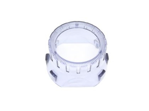 Καπάκι για προτζέκτορες Mini 2.5'' - Οβάλ D=10 cm - διαφανή