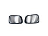 Μάσκα για BMW E46 sedan και combi (1998-2001) και compact (2001-2005) - μαύρη - 2τμχ.