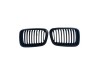 Μάσκα για BMW E46 sedan και combi (1998-2001) και compact (2001-2005) - μαύρη - 2τμχ.