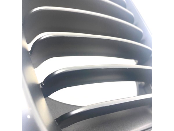 Μάσκα για BMW E46 sedan και combi (1998-2001) και compact (2001-2005) - μαύρη - 2τμχ.