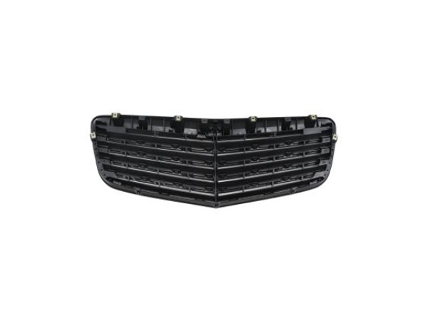 Μάσκα για Mercedes W211 E-Class (2006-2009) - AMG μαύρη