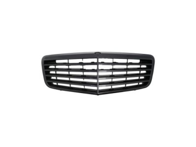 Μάσκα για Mercedes W211 E-Class (2006-2009) - AMG μαύρη