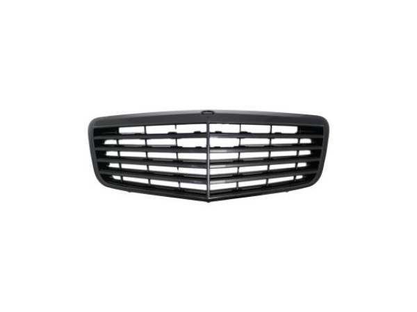 Μάσκα για Mercedes W211 E-Class (2006-2009) - AMG μαύρη