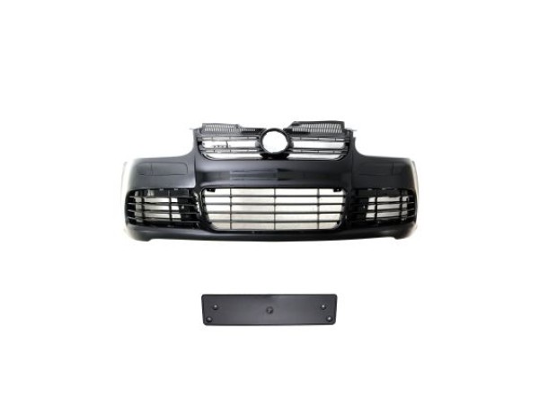 Προφυλακτήρας εμπρός για Vw Golf 5 - R32 με R32 μάσκα χωρίς προβολάκια - μαύρο